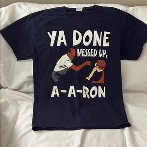 AARON Fruit of the Loom Black Short Sleeve Tee